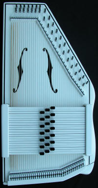 F hole Autoharp